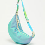 Jack Gomme Demi-Lune Luna Neon Shoulder Bag in Colibri - Big Bag NY