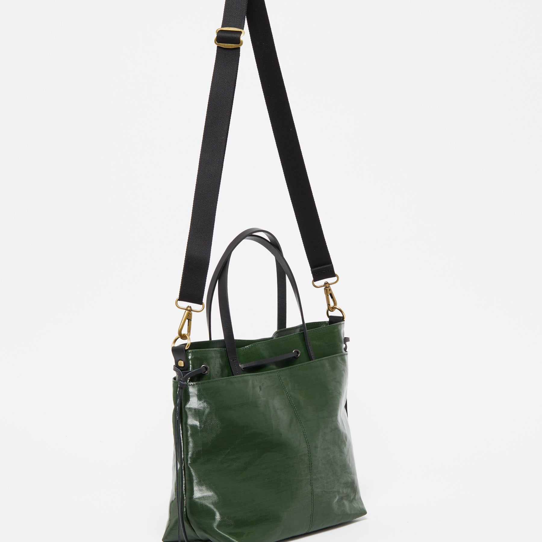 Jack Gomme EMY Linen Tote Bag in Cypress - Big Bag NY