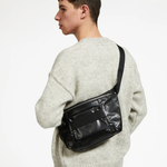 Jack Gomme ESCAPE Hugo Large Bum Bag Crossbody Sling-Noir-Big Bag NY