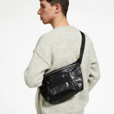 Jack Gomme ESCAPE Hugo Large Bum Bag Crossbody Sling-Noir-Big Bag NY