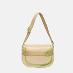 Jack Gomme GABY Linen Satchel Messenger Bag - Big Bag NY