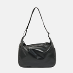 Jack Gomme JOY Light Leather Shoulder Bag in Black - Big Bag NY