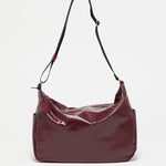 Jack Gomme JOY Light Leather Shoulder Bag in Bordeaux- Big Bag NY
