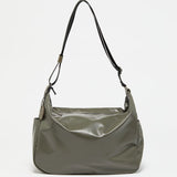 Jack Gomme JOY Light Leather Shoulder Bag in Lichen - Big Bag NY