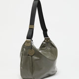 Jack Gomme JOY Light Leather Shoulder Bag in Lichen - Big Bag NY