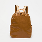 Jack Gomme LAMI Light Linen Backpack in Havana - Big Bag NY