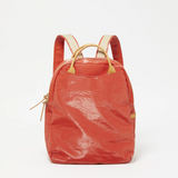 Jack Gomme LAMI Light Linen Backpack in Tomato - Big Bag NY