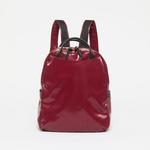 Jack Gomme LAMI Linen Backpack Cherry - Big Bag NY