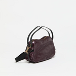 Jack Gomme LEBOWL XS Linen Bowling Bag in Wine - Big Bag Ny