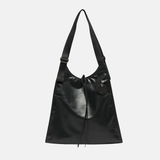 Jack Gomme LESAC Light Leather Tote in Black - Big Bag NY
