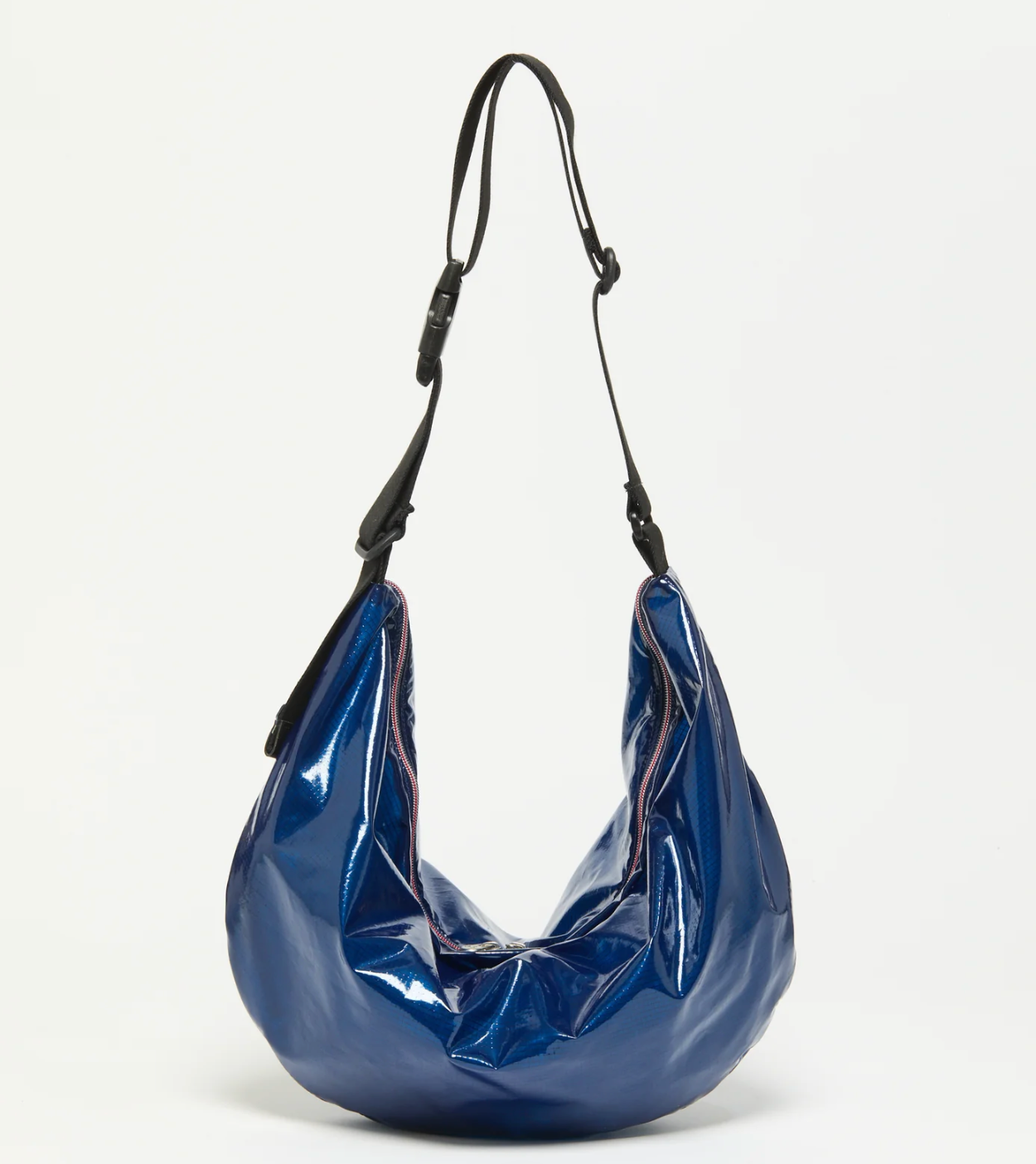 Jack Gomme LUNA X-Light Half-Moon Crossbody Bag - Big Bag NY - Blue