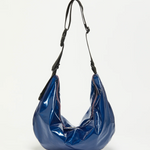 Jack Gomme LUNA X-Light Half-Moon Crossbody Bag - Big Bag NY - Blue