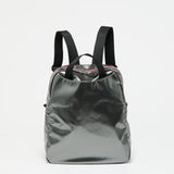 Jack Gomme Limited Edition 20 Years Original Light LAMI Backpack in Acier Dark Silver Grey Big Bag NY