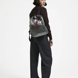 Jack Gomme Limited Edition 20 Years Original Light LAMI Backpack in Acier Dark Silver Grey Big Bag NY