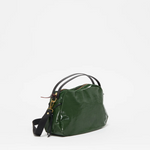 Jack Gomme Linen LeBowl Shoulder and Crossbody Bag in Cypress - Big Bag 