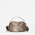 Jack Gomme Linen LeBowl XS Shoulder and Crossbody Bag in Chestnut - Big Bag