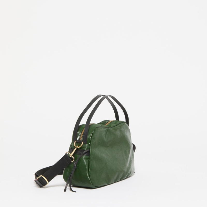 Jack Gomme Linen LeBowl XS Shoulder and Crossbody Bag in Cypress - Big Bag