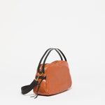 Jack Gomme Linen LeBowl XS Shoulder and Crossbody Bag in Pumpkin - Big Bag