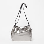 Jack Gomme Mael Medium Crossbody Bag Lightweight Waterproof in Metal - Big Bag NY