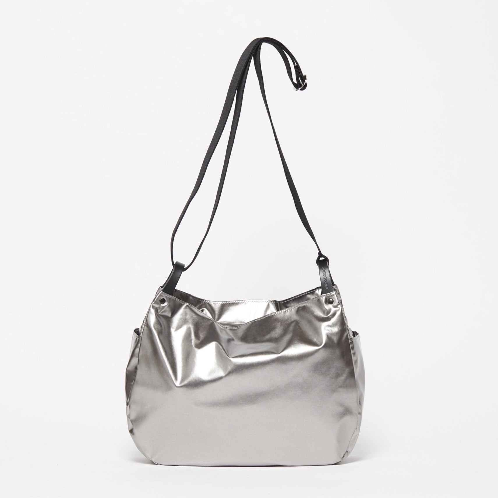 Jack Gomme Mael Medium Crossbody Bag Lightweight Waterproof in Metal - Big Bag NY
