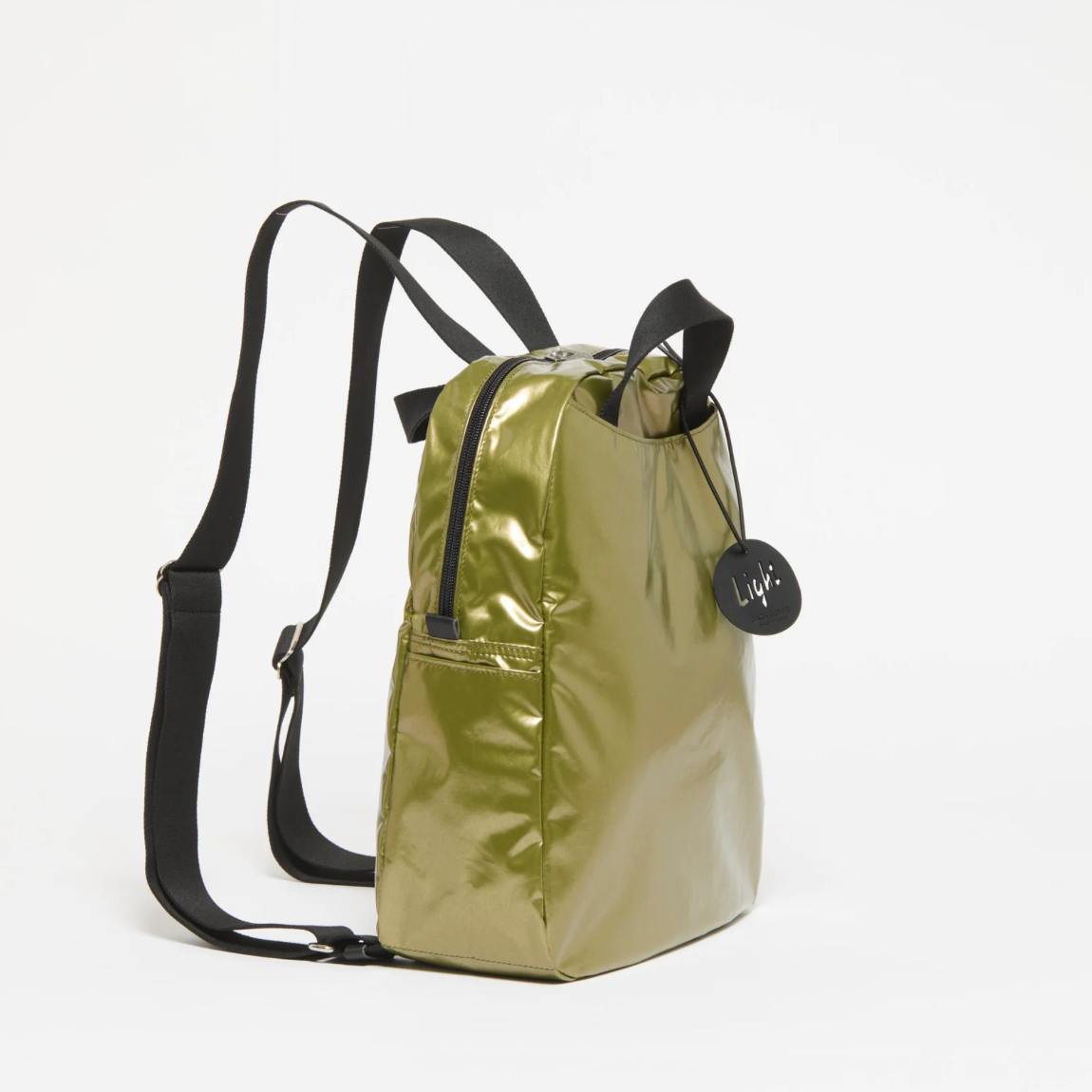 Jack Gomme Original Light LAMI Backpack avocado - Big Bag NY