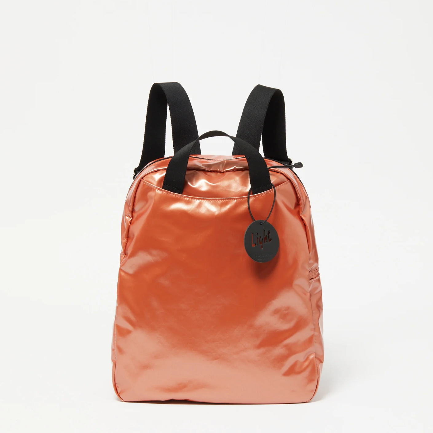 Jack Gomme Original Light LAMI Backpack in Rust - Big Bag NY