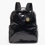 Jack Gomme Original Light Lami Backpack  Black Noir - Big Bag NY
