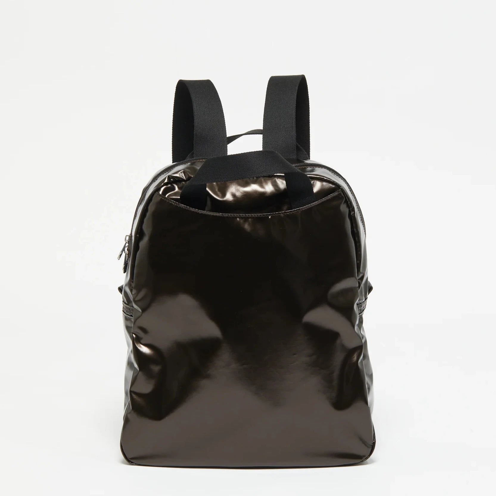 Jack Gomme Original Light Lami Backpack  Moka Brown - Big Bag NY