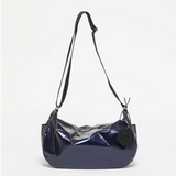 Jack Gomme Original Light Vegan LIRIS Crossbody Bag - Indigo - Big Bag NY