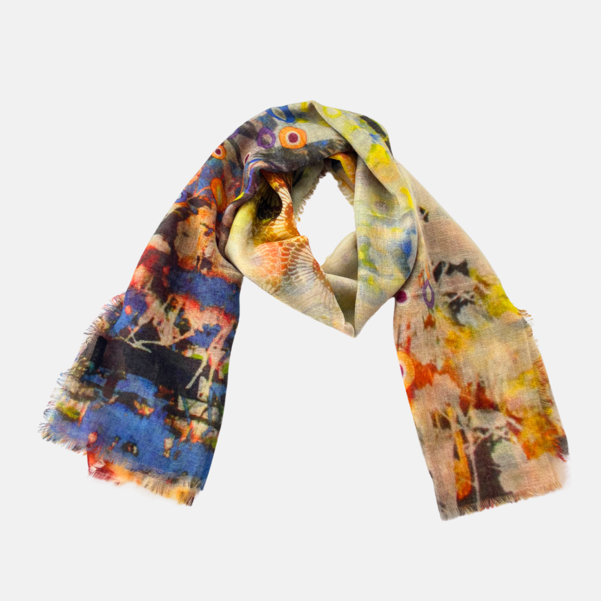 Jitni Klint Cashmere Scarf - Big Bag NY