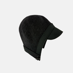 Julie Dubois AVIATOR Wool Cap Black - Big Bag NY