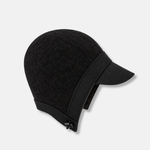 Julie Dubois AVIATOR Wool Cap In Black - Big Bag NY