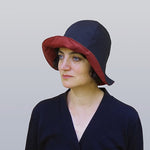 Julie Dubois Brume Foldable Rain Hat in Red - Big Bag NY