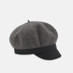 Julie Dubois Grey GAVROCHE Wool Cap - Big Bag NY