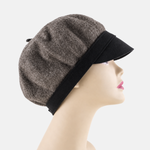 Julie Dubois Grey GAVROCHE Wool Cap - Big Bag NY