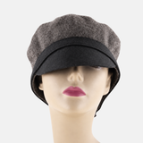 Julie Dubois Grey GAVROCHE Wool Cap - Big Bag NY