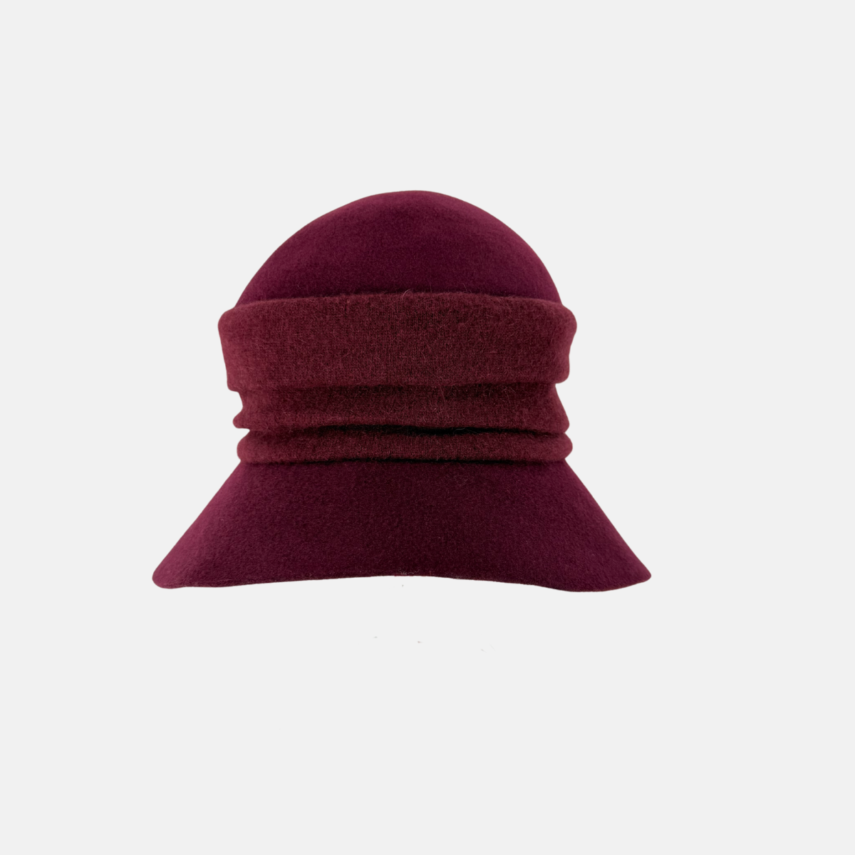 Julie Dubois Rose Wool Floppy Hat - Big Bag NY