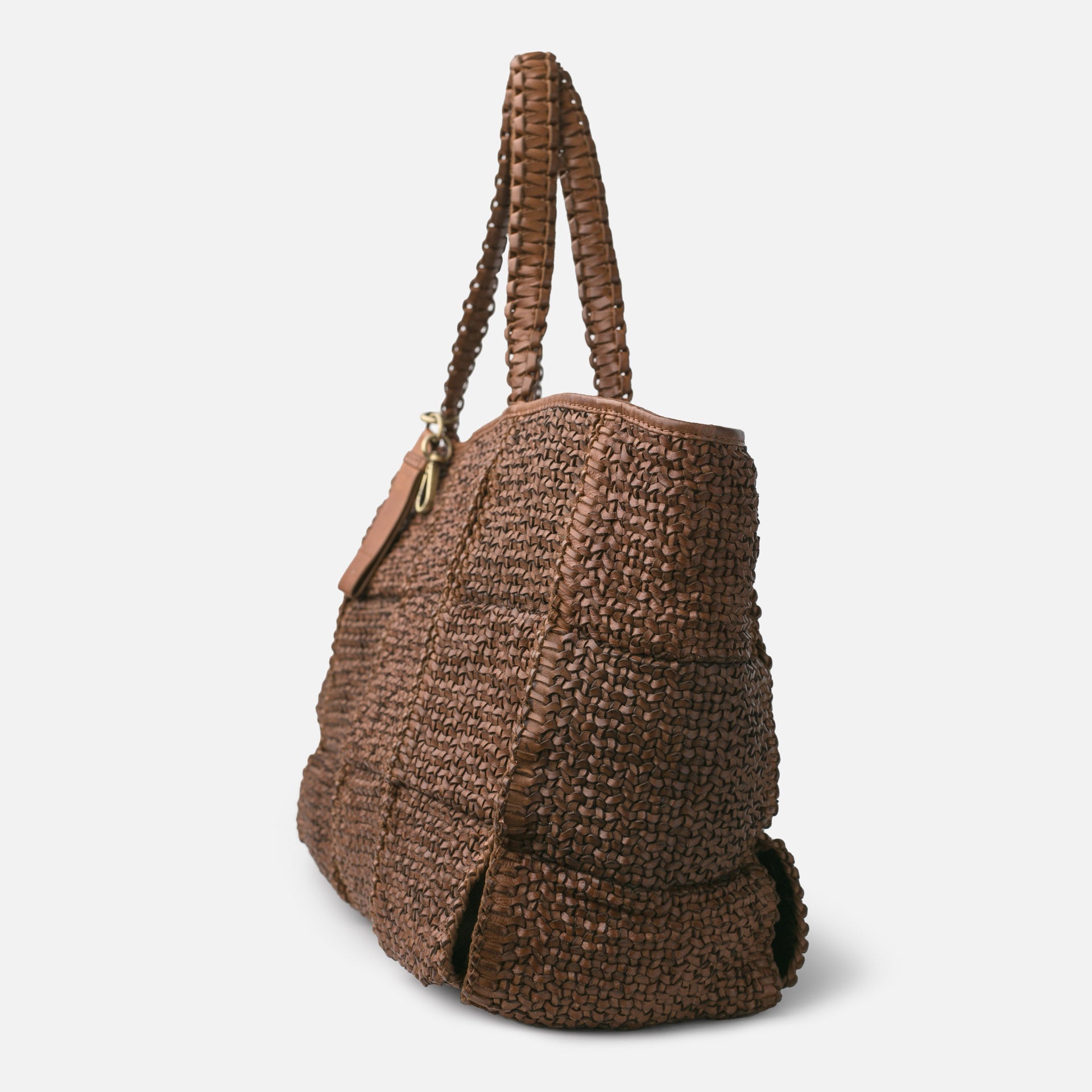 BIBA Kenett Shoulder Bag in Tan - Big Bag NY