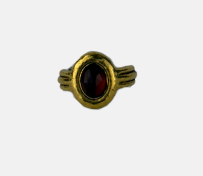 LA2L Rhoda Hessonite Signet Ring3-BigBagNY
