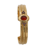 LA2L Rhoda Hessonite and Amethyst Cuff-BigBagNY
