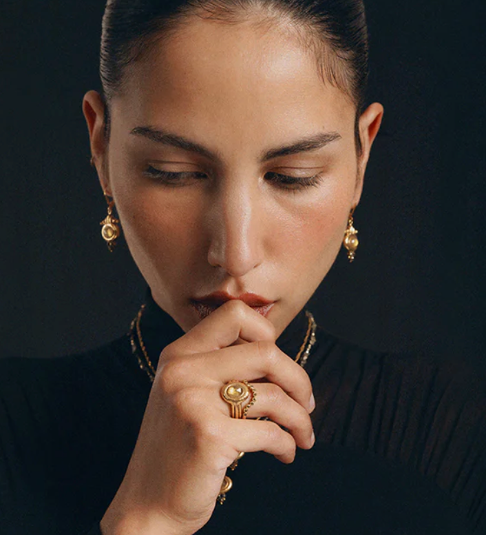 LA2L Rhoda Signet Ring in Citrine2-BigBagNY