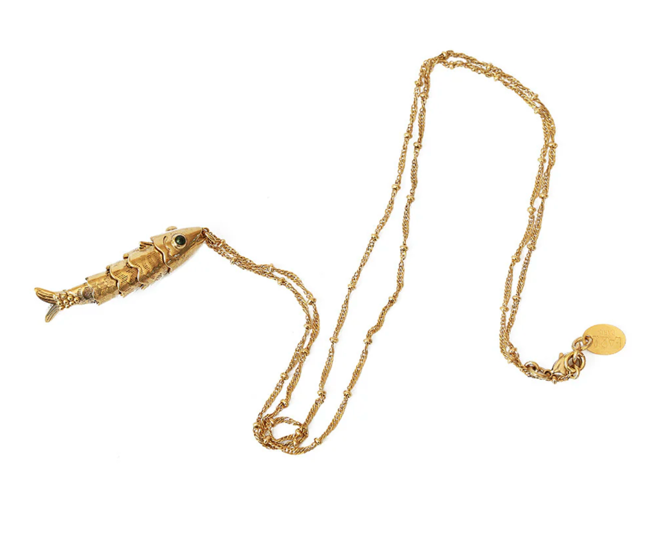 LA2L Sacha Fish Necklace-BigBagNY