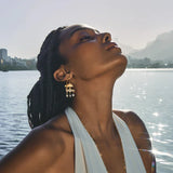 LA2L LORELEI Pearl Drop Earrings - Big Bag NY