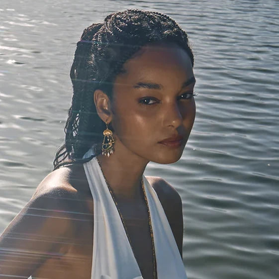 LA2L LORELEI Mermaid Drop Earrings - Big Bag NY