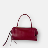 LORISTELLA Ashley Leather Baguette Handbag - Big Bag NY