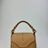 LORISTELLA CECILIA Small Top Handle Satchel Sand - Big Bag NY
