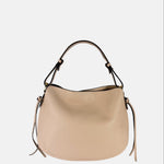 LORISTELLA Carola Leather Shoulder Bag and Crossbody in Nude - Big Bag NY