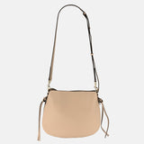 LORISTELLA Carola Leather Shoulder Bag and Crossbody in Nude - Big Bag NY