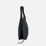 LORISTELLA Carola Leather Shoulder Bag and Crossbody in Black - Big Bag NY