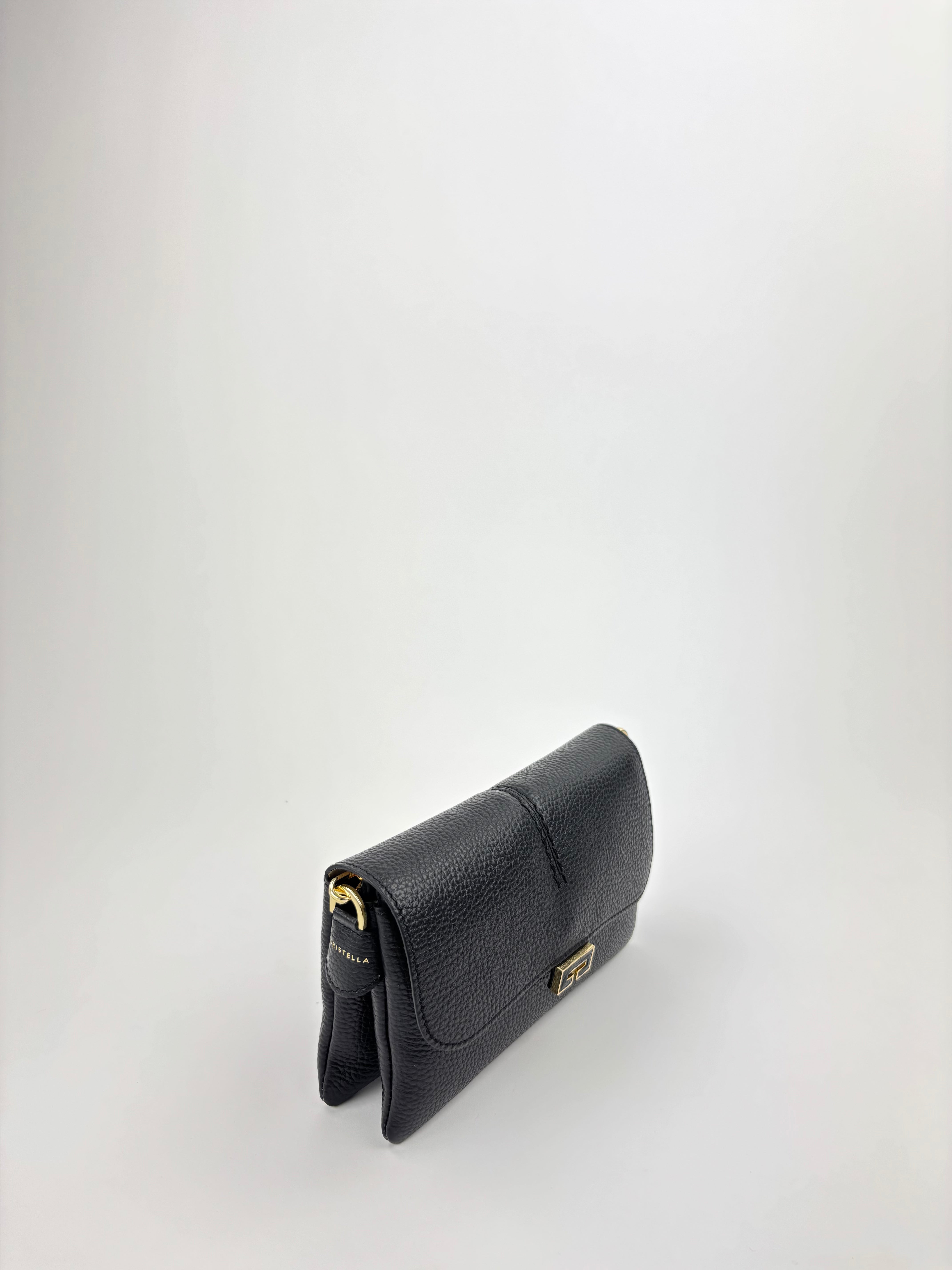 LORISTELLA Clea Duo Compartment Clutch Black - Big Bag NY 2